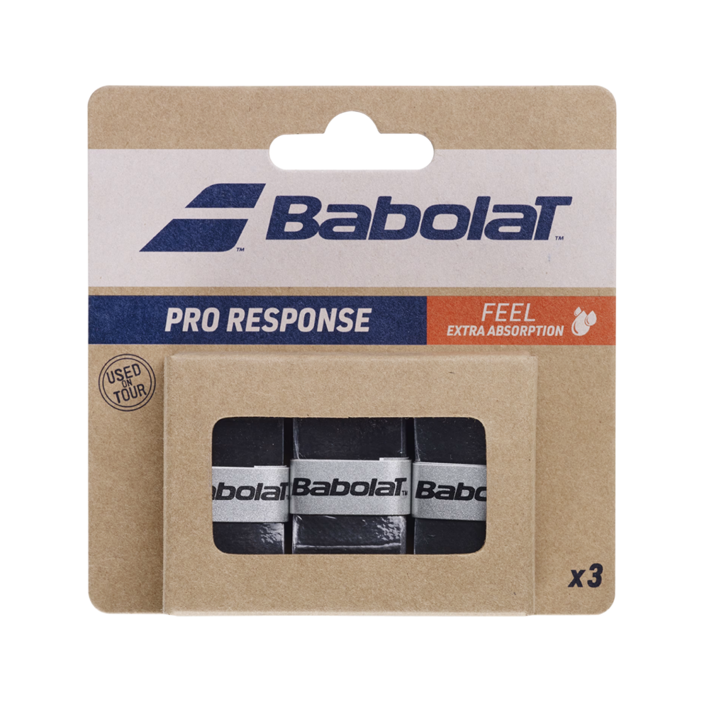 Babolat Намотки Babolat Pro Response X3 (Black) — теннисная ракетка Аксессуары Babolat Намотки Babolat Pro Response X3 (Black)