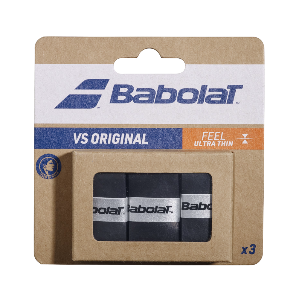Babolat Намотки Babolat VS Original X3 (Black) — теннисная ракетка Аксессуары Babolat Намотки Babolat VS Original X3 (Black)
