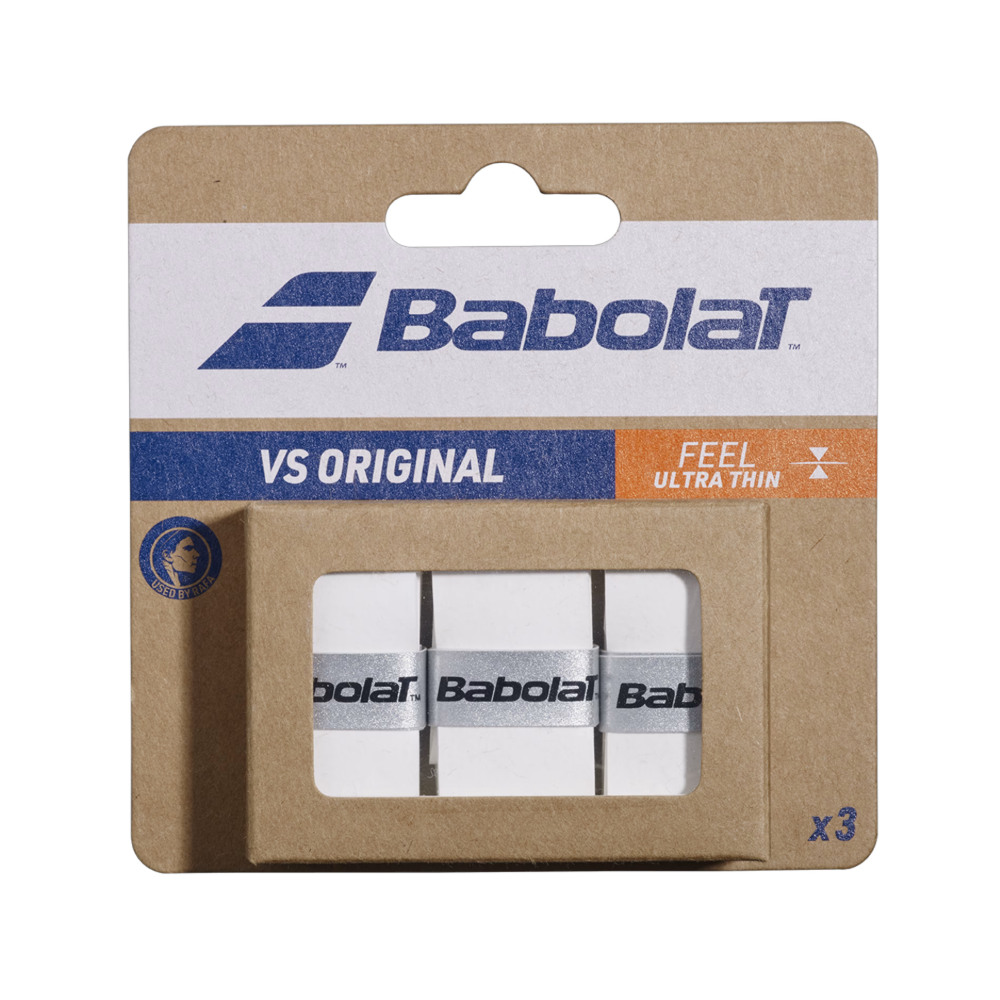 Babolat Намотки Babolat VS Original X3 (White) — теннисная ракетка Аксессуары Babolat Намотки Babolat VS Original X3 (White)