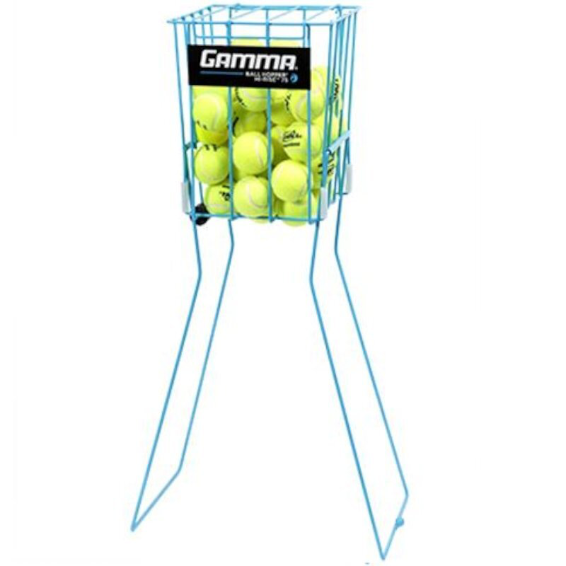 Gamma Корзина для мячей Gamma Ballhopper Hi-Rise 75 Blue — теннисная ракетка Аксессуары Gamma Корзина для мячей Gamma Ballhopper Hi-Rise 75 Blue