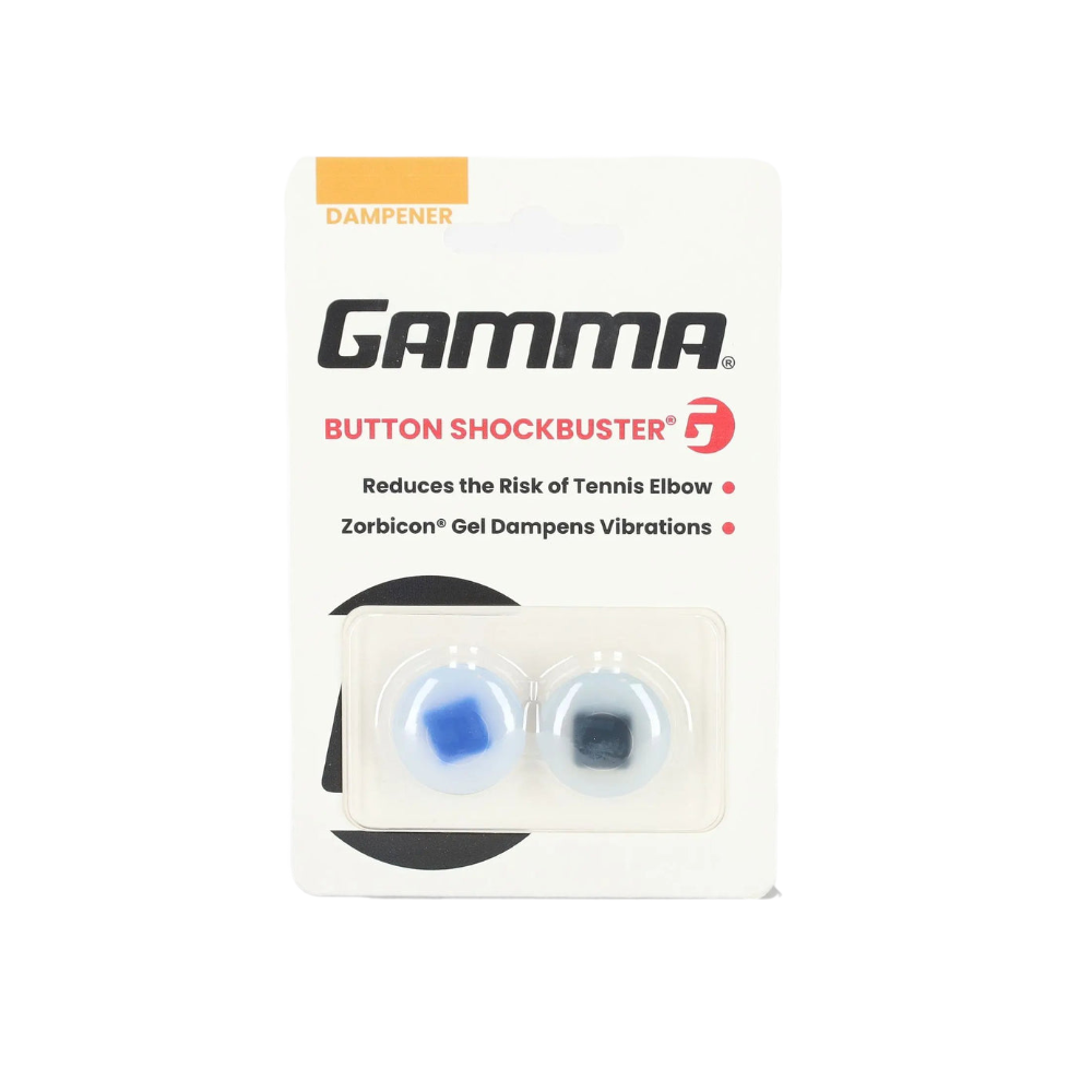 Gamma Виброгаситель Gamma Button Shockbuster Blue/Black — теннисная ракетка Аксессуары Gamma Виброгаситель Gamma Button Shockbuster Blue/Black