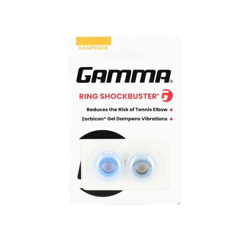 Gamma Виброгаситель Gamma Ring Shockbuster Blue/Black — теннисная ракетка Аксессуары Gamma Виброгаситель Gamma Ring Shockbuster Blue/Black