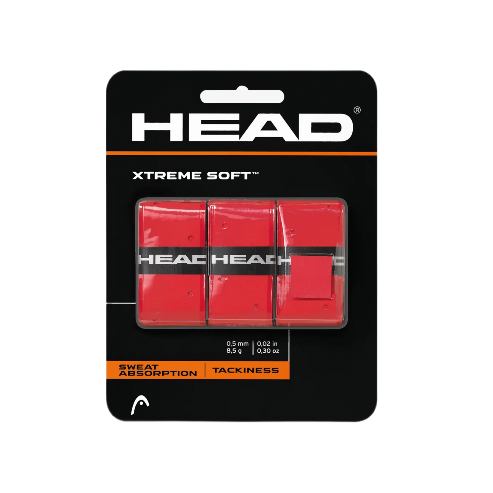 Head Намотки Head XtremeSoft Red 3 шт — теннисная ракетка Аксессуары Head Намотки Head XtremeSoft Red 3 шт