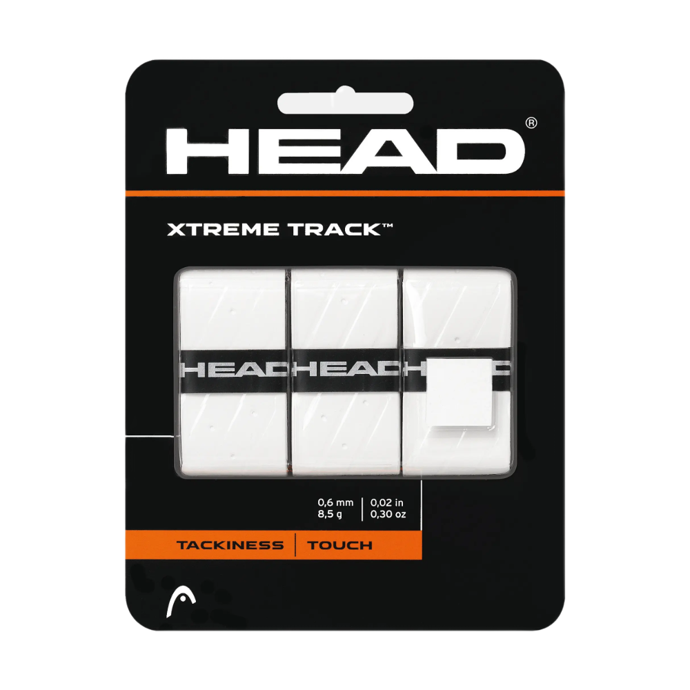 Head Намотки Head XtremeTrack White 3 шт — теннисная ракетка Аксессуары Head Намотки Head XtremeTrack White 3 шт