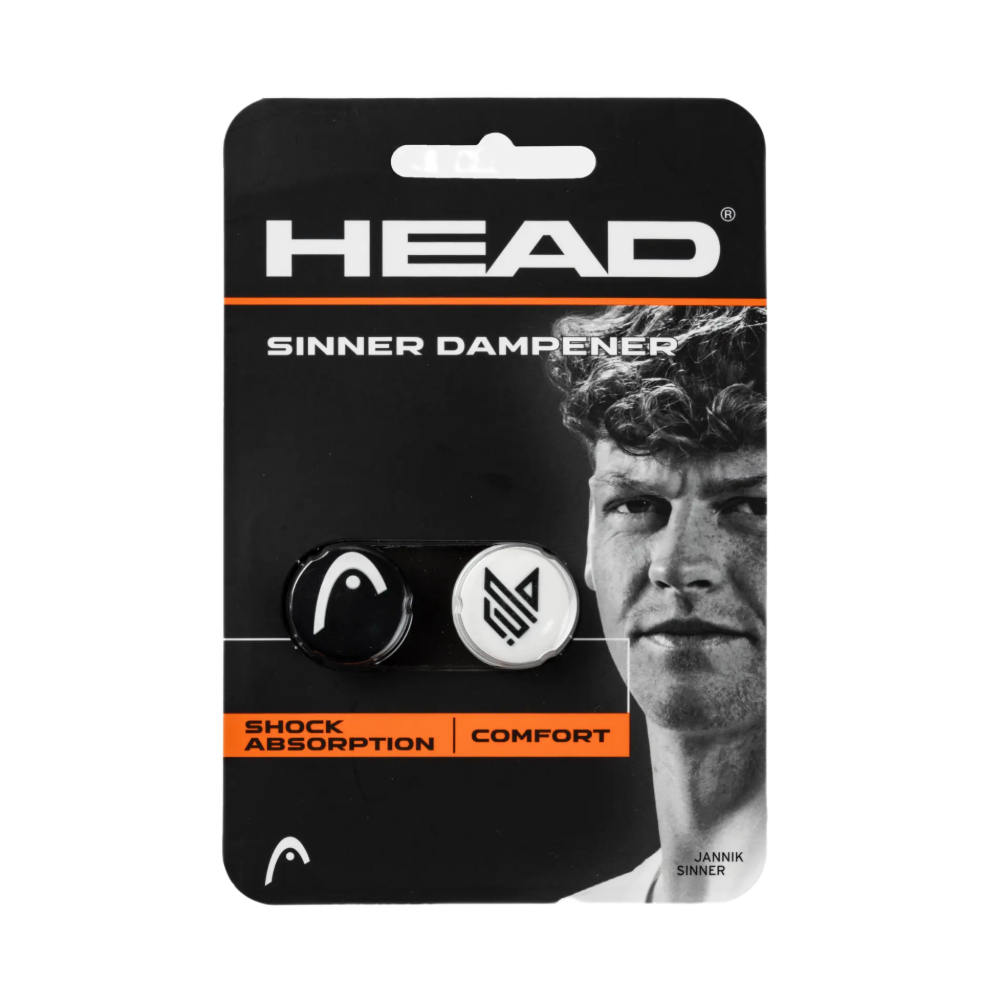Head Виброгаситель Head Sinner Dampener (WHBK) 2 шт — теннисная ракетка Аксессуары Head Виброгаситель Head Sinner Dampener (WHBK) 2 шт