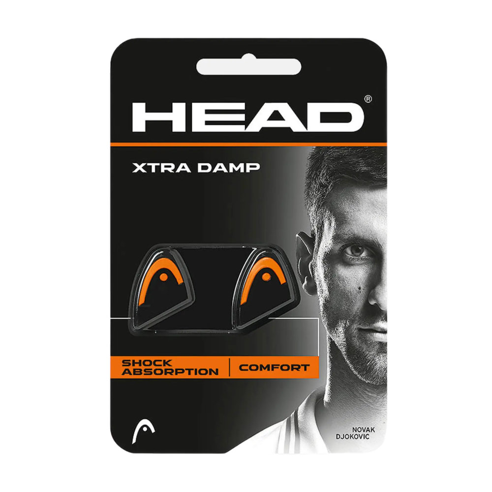 Head Виброгаситель Head Xtra Damp Orange 2 шт — теннисная ракетка Аксессуары Head Виброгаситель Head Xtra Damp Orange 2 шт
