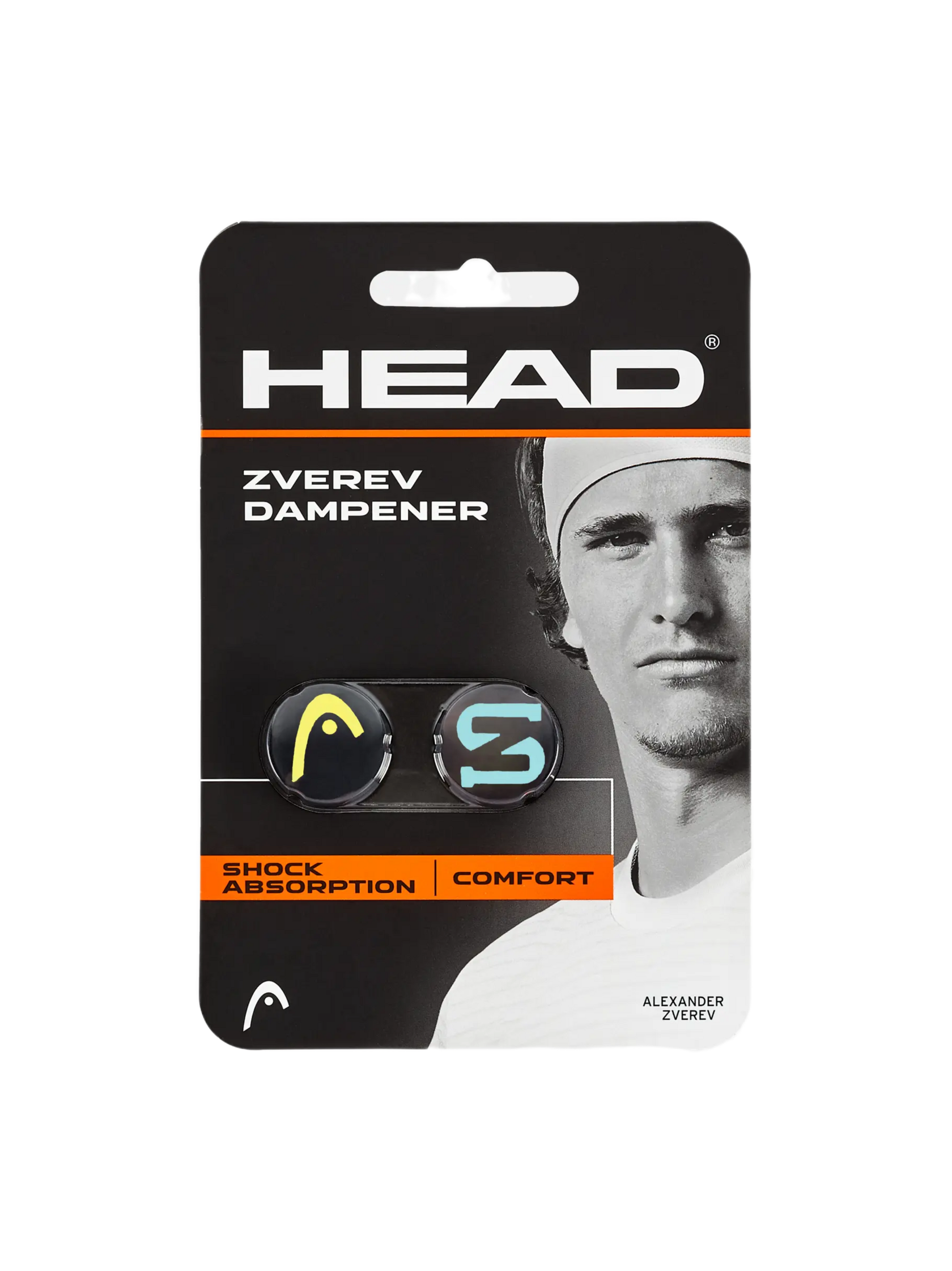 Head Виброгаситель Head Zverev Dampener (TEHL) 2 шт — теннисная ракетка Аксессуары Head Виброгаситель Head Zverev Dampener (TEHL) 2 шт