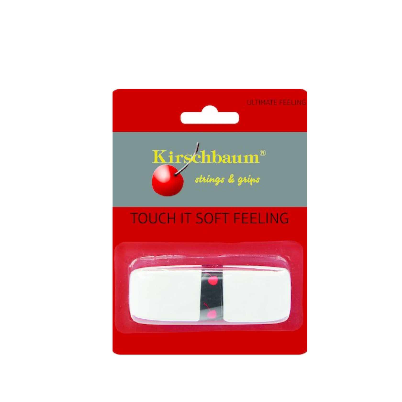 Kirschbaum Грип Kirschbaum Soft Feeling 1,9 mm White — теннисная ракетка Аксессуары Kirschbaum Грип Kirschbaum Soft Feeling 1,9 mm White