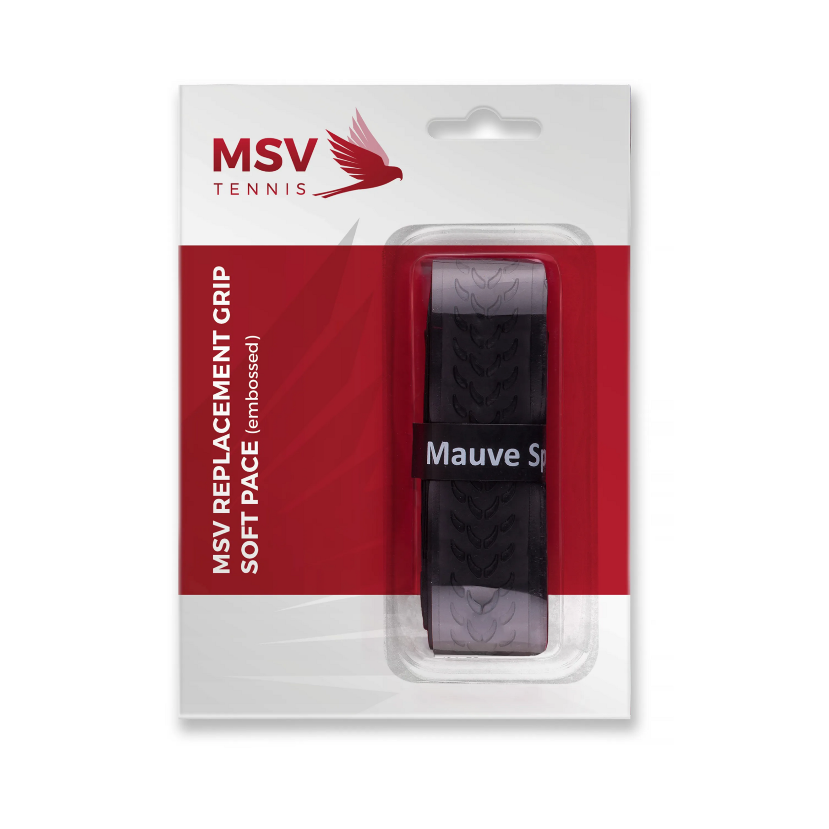 MSV Грип MSV Basic Grip Soft Pace Embossed Black — теннисная ракетка Аксессуары MSV Грип MSV Basic Grip Soft Pace Embossed Black