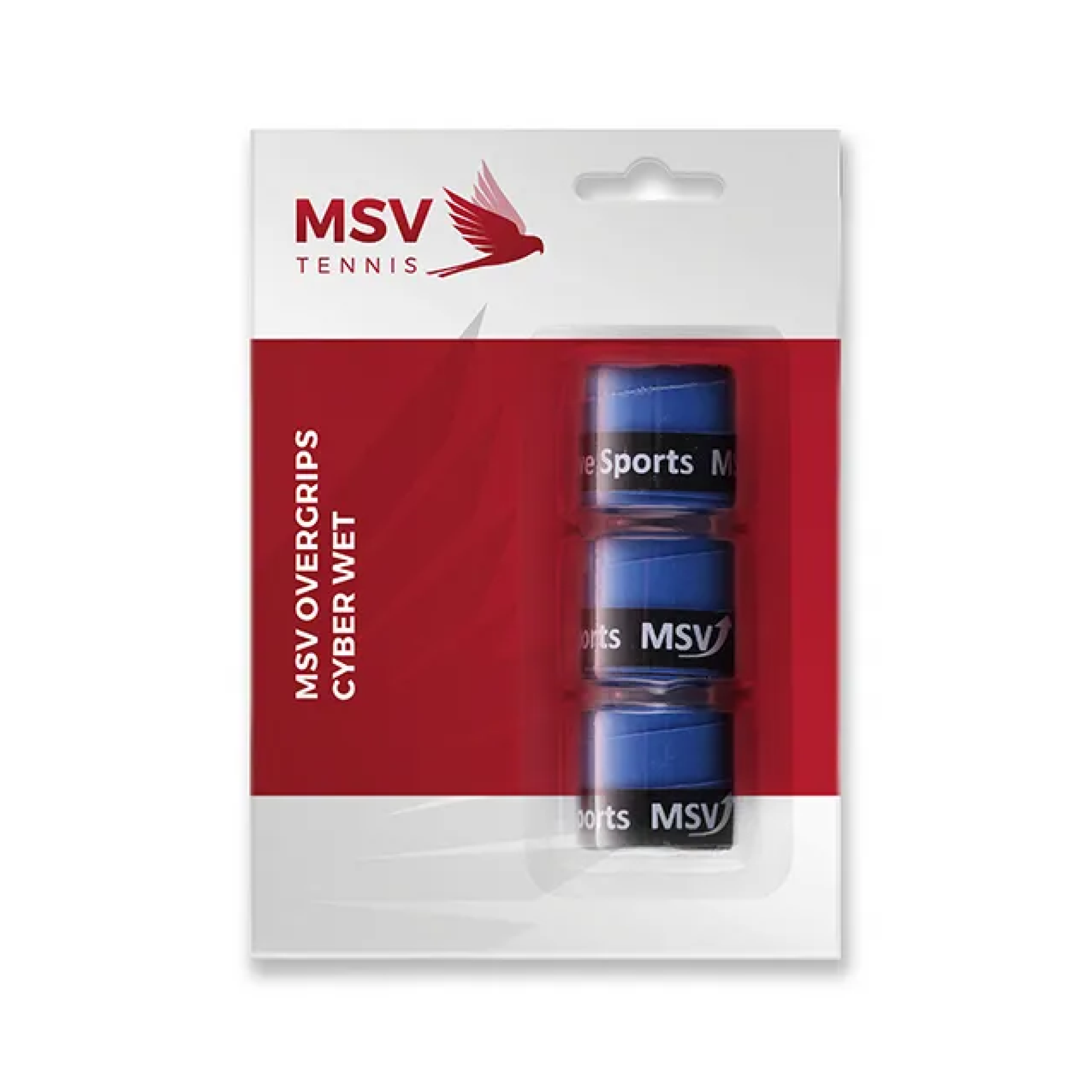 MSV Намотки MSV Overgrip Cyber Wet Blue 3 шт — теннисная ракетка Аксессуары MSV Намотки MSV Overgrip Cyber Wet Blue 3 шт