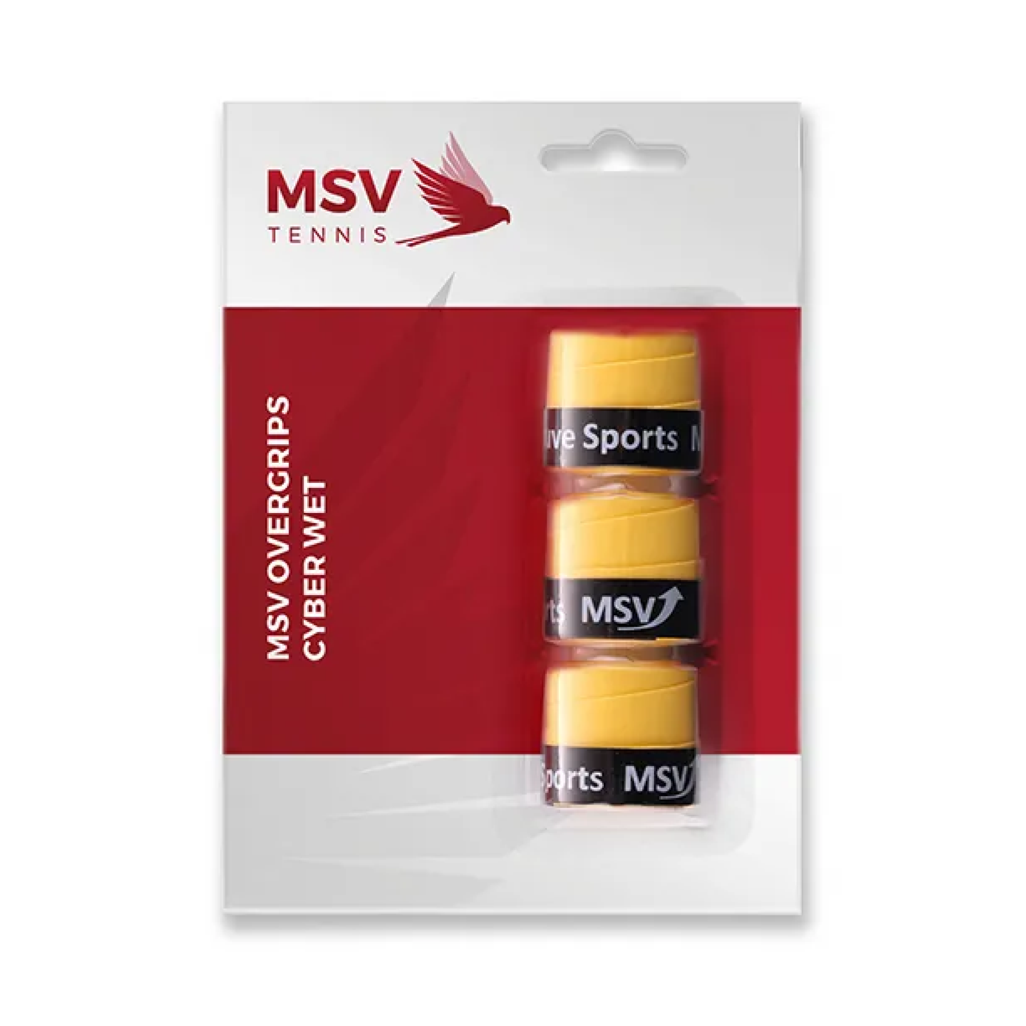 MSV Намотки MSV Overgrip Cyber Wet Yellow 3 шт — теннисная ракетка Аксессуары MSV Намотки MSV Overgrip Cyber Wet Yellow 3 шт