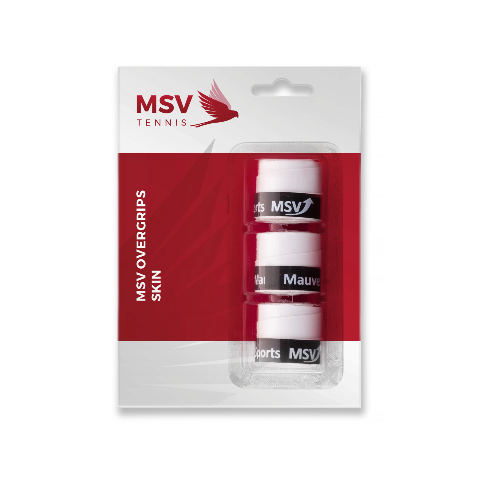 MSV Намотки MSV Overgrip Skin Perforated White 3 шт — теннисная ракетка Аксессуары MSV Намотки MSV Overgrip Skin Perforated White 3 шт