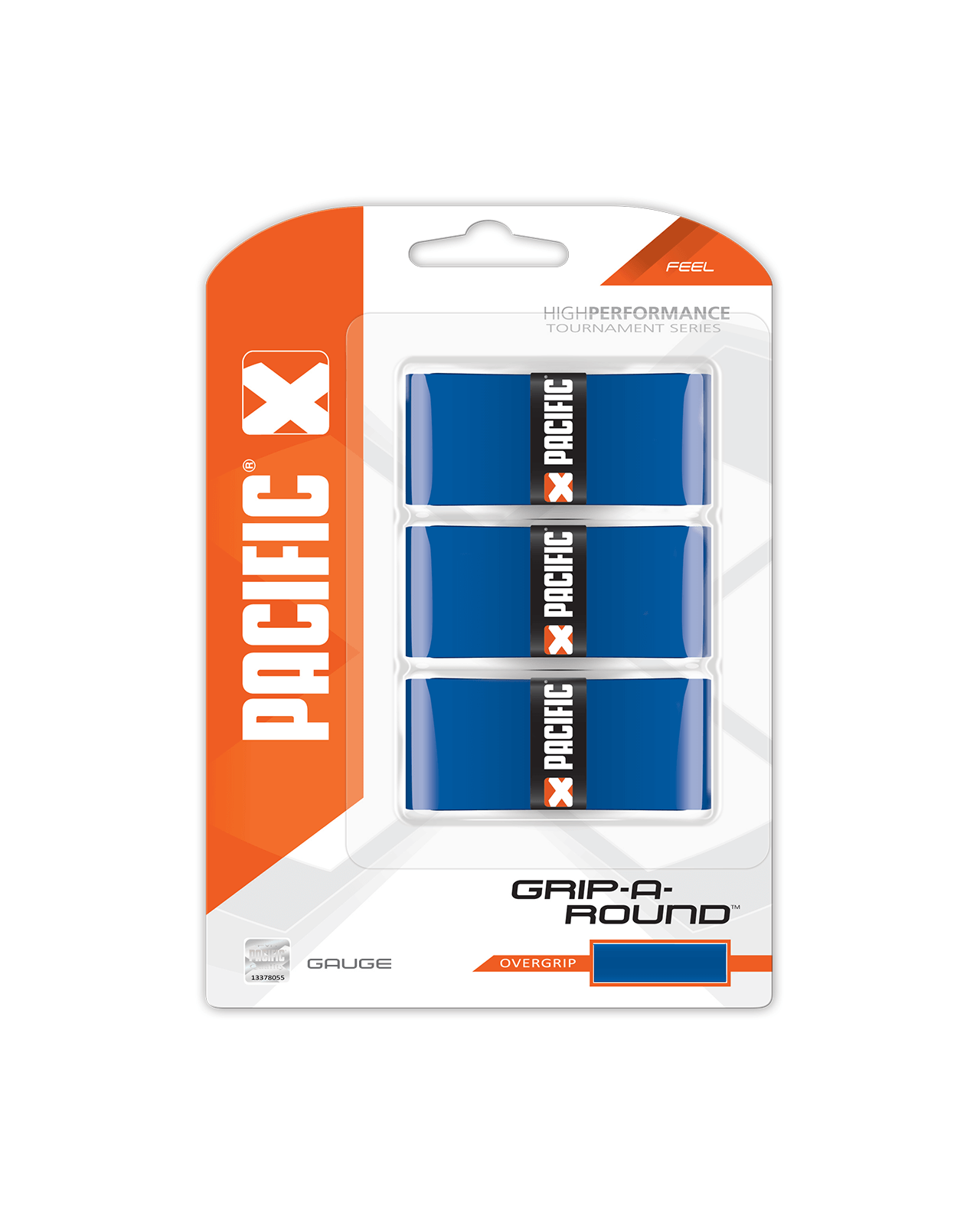 Pacific Намотки Pacific Grip-A-Round Blue 3 шт — теннисная ракетка Аксессуары Pacific Намотки Pacific Grip-A-Round Blue 3 шт