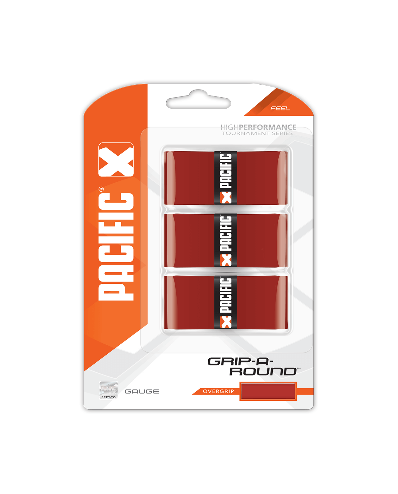 Pacific Намотки Pacific Grip-A-Round Red 3 шт — теннисная ракетка Аксессуары Pacific Намотки Pacific Grip-A-Round Red 3 шт