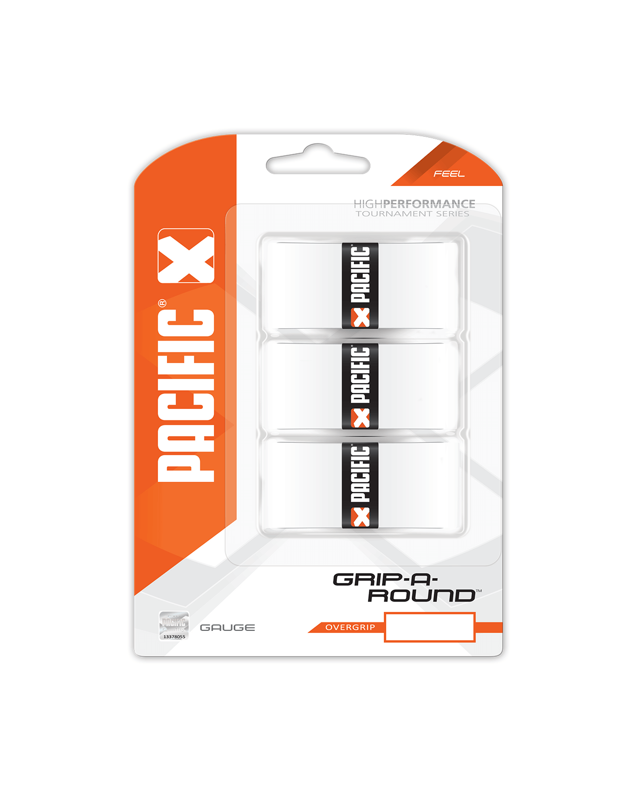 Pacific Намотки Pacific Grip-A-Round White 3 шт — теннисная ракетка Аксессуары Pacific Намотки Pacific Grip-A-Round White 3 шт