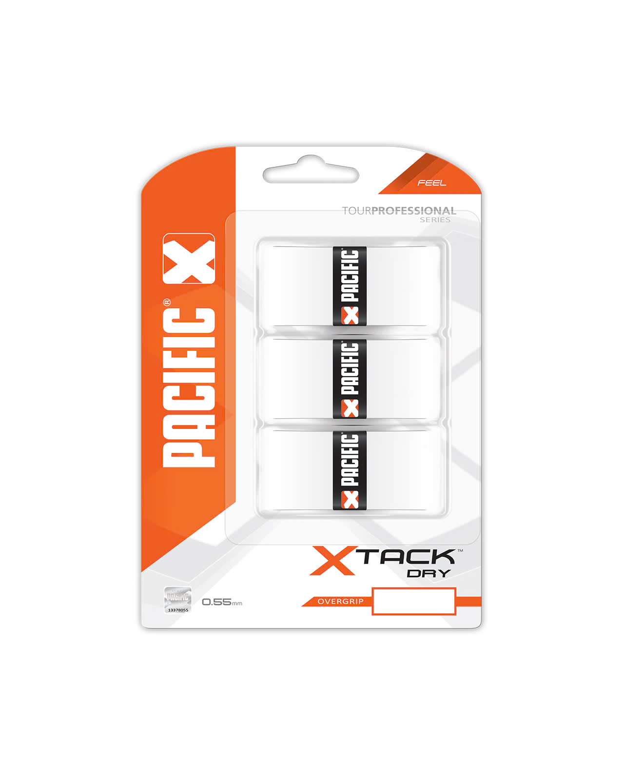 Pacific Намотки Pacific X Tack Dry White 3 шт — теннисная ракетка Аксессуары Pacific Намотки Pacific X Tack Dry White 3 шт