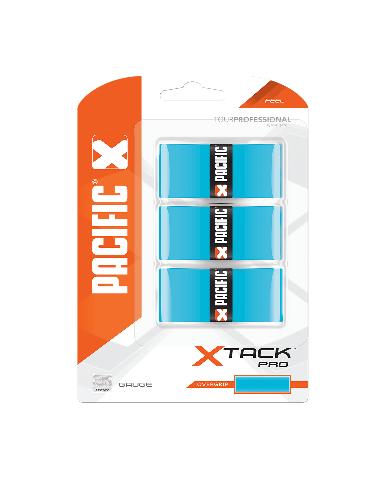 Pacific Намотки Pacific X Tack PRO Cornblue 3 шт — теннисная ракетка Аксессуары Pacific Намотки Pacific X Tack PRO Cornblue 3 шт