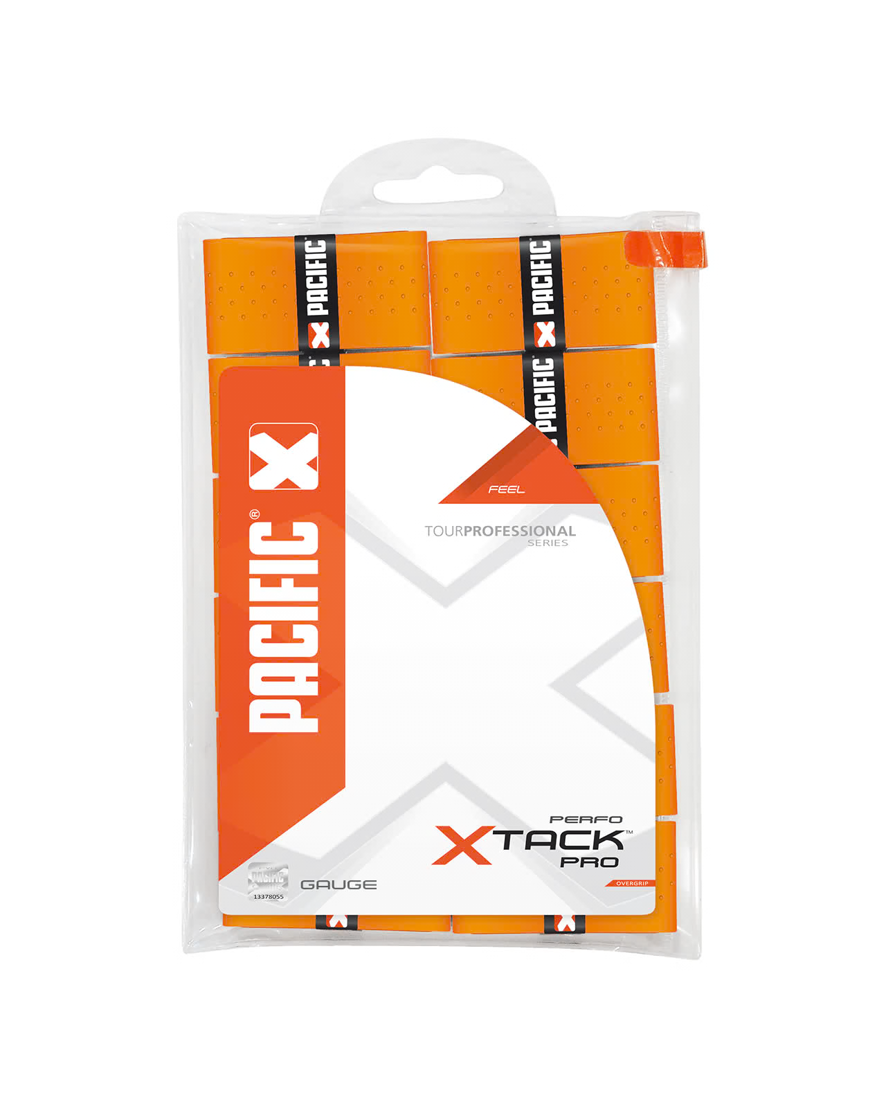 Pacific Намотки Pacific X Tack PRO Perfo Orange 12 шт — теннисная ракетка Аксессуары Pacific Намотки Pacific X Tack PRO Perfo Orange 12 шт