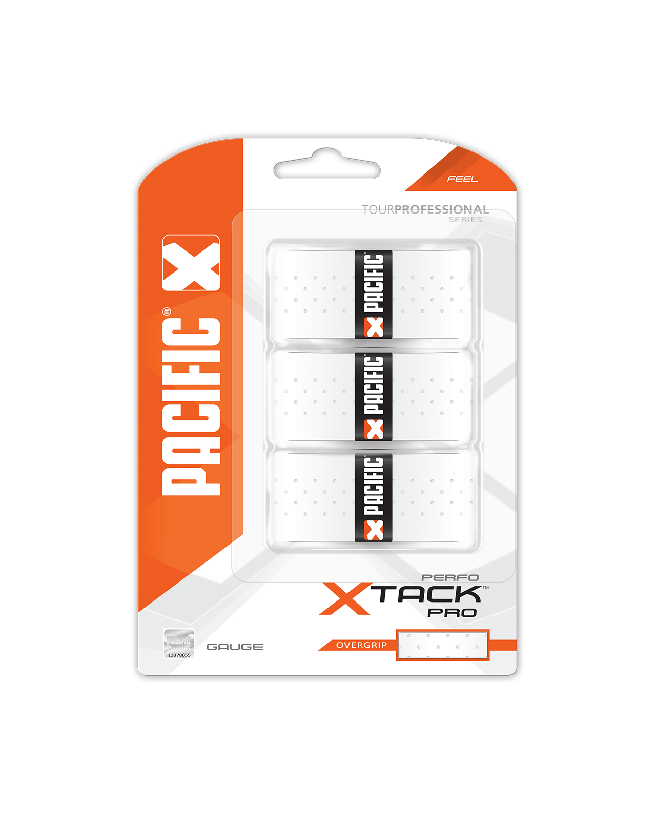 Pacific Намотки Pacific X Tack PRO Perfo White 3 шт — теннисная ракетка Аксессуары Pacific Намотки Pacific X Tack PRO Perfo White 3 шт