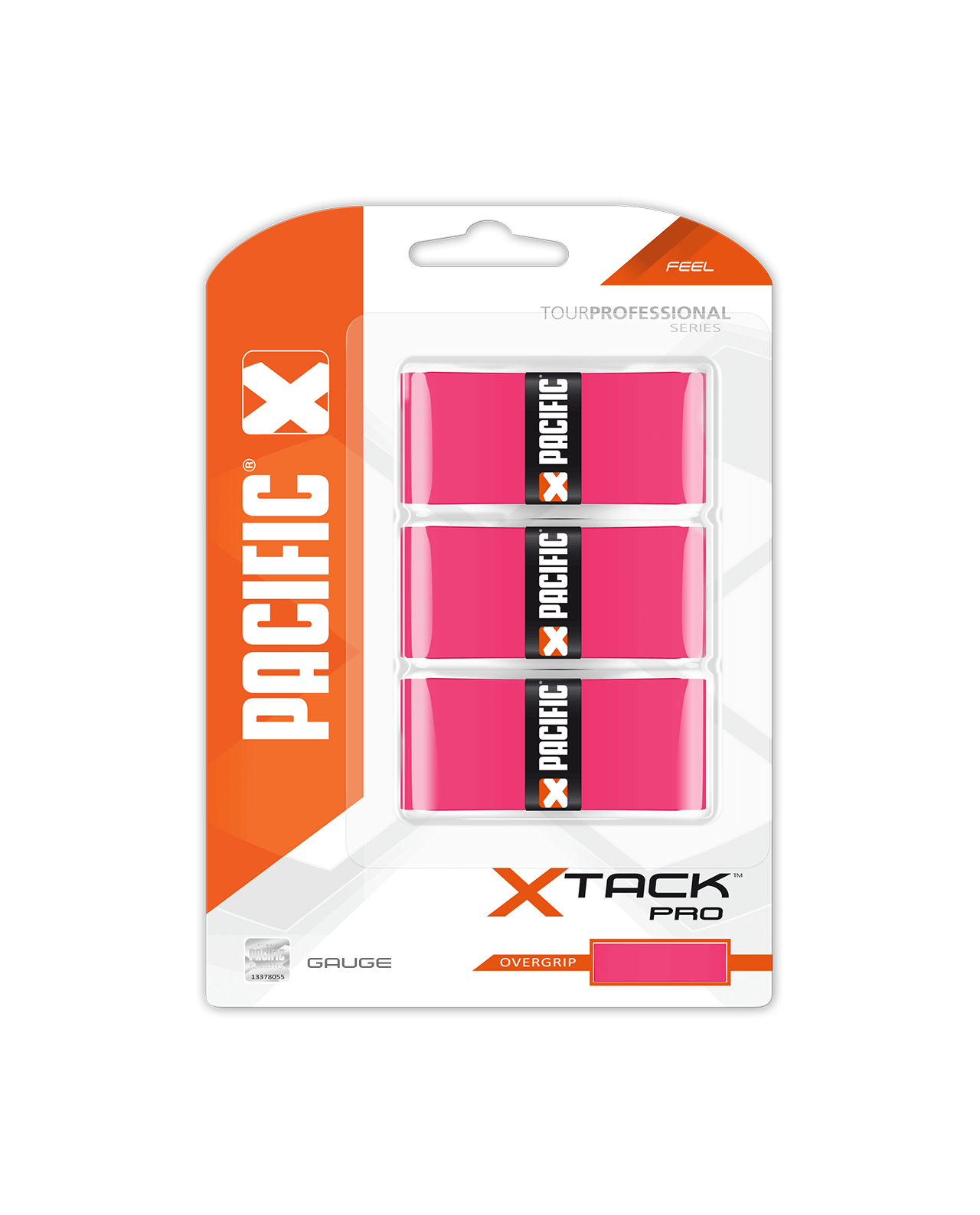Pacific Намотки Pacific X Tack PRO Pink 3 шт — теннисная ракетка Аксессуары Pacific Намотки Pacific X Tack PRO Pink 3 шт