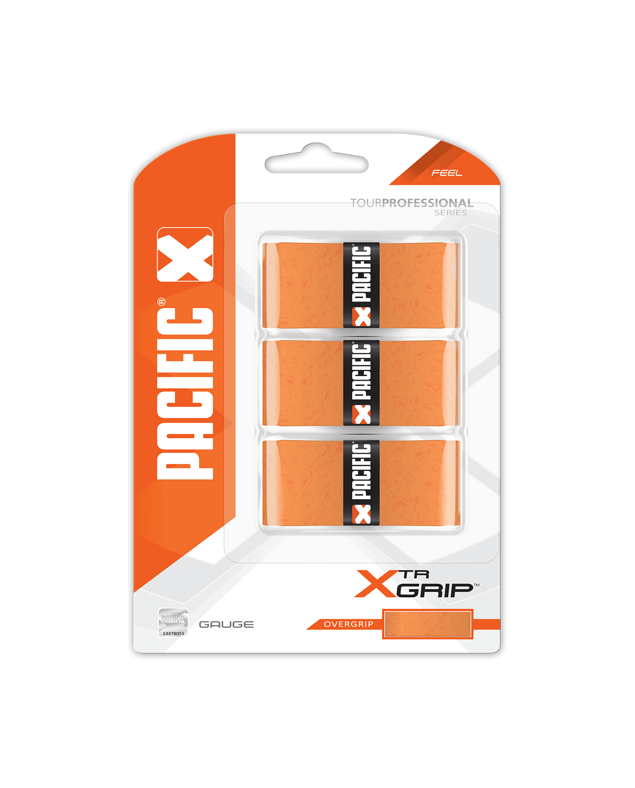 Pacific Намотки Pacific xTR Grip Orange 3 шт — теннисная ракетка Аксессуары Pacific Намотки Pacific xTR Grip Orange 3 шт