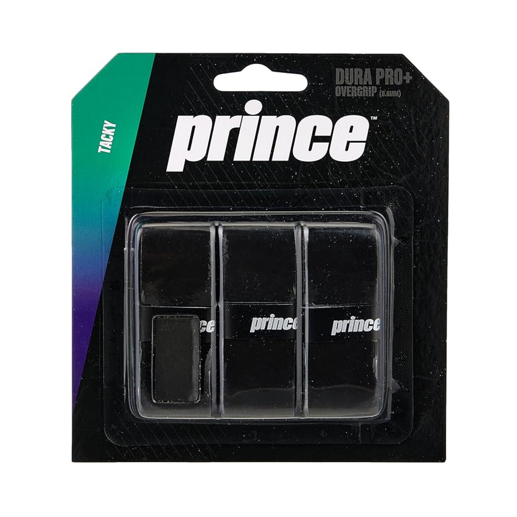 Prince Намотки Prince Dura Pro+ Black 3 шт — теннисная ракетка Аксессуары Prince Намотки Prince Dura Pro+ Black 3 шт