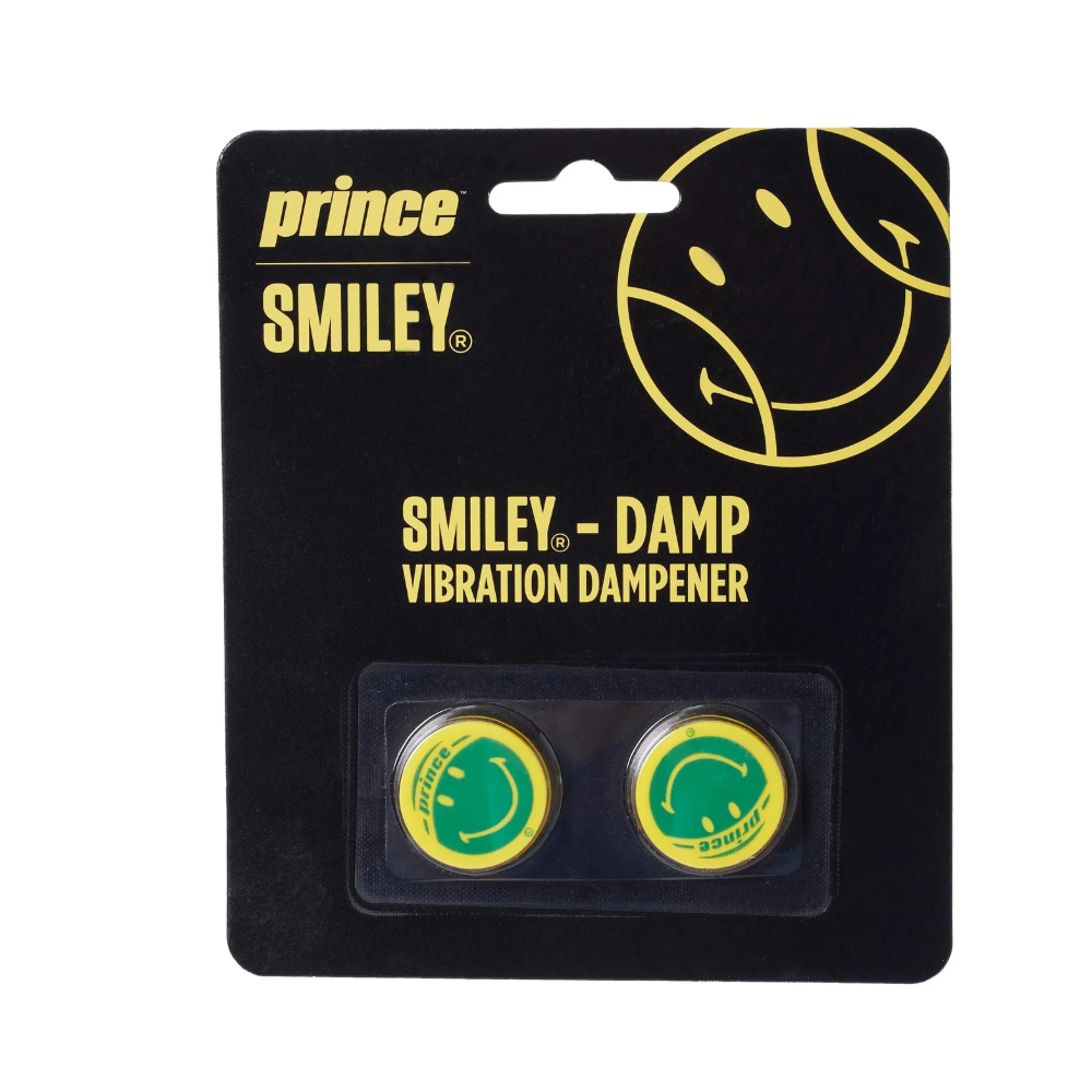 Prince Виброгаситель Prince Smiley Green 2 шт — теннисная ракетка Аксессуары Prince Виброгаситель Prince Smiley Green 2 шт
