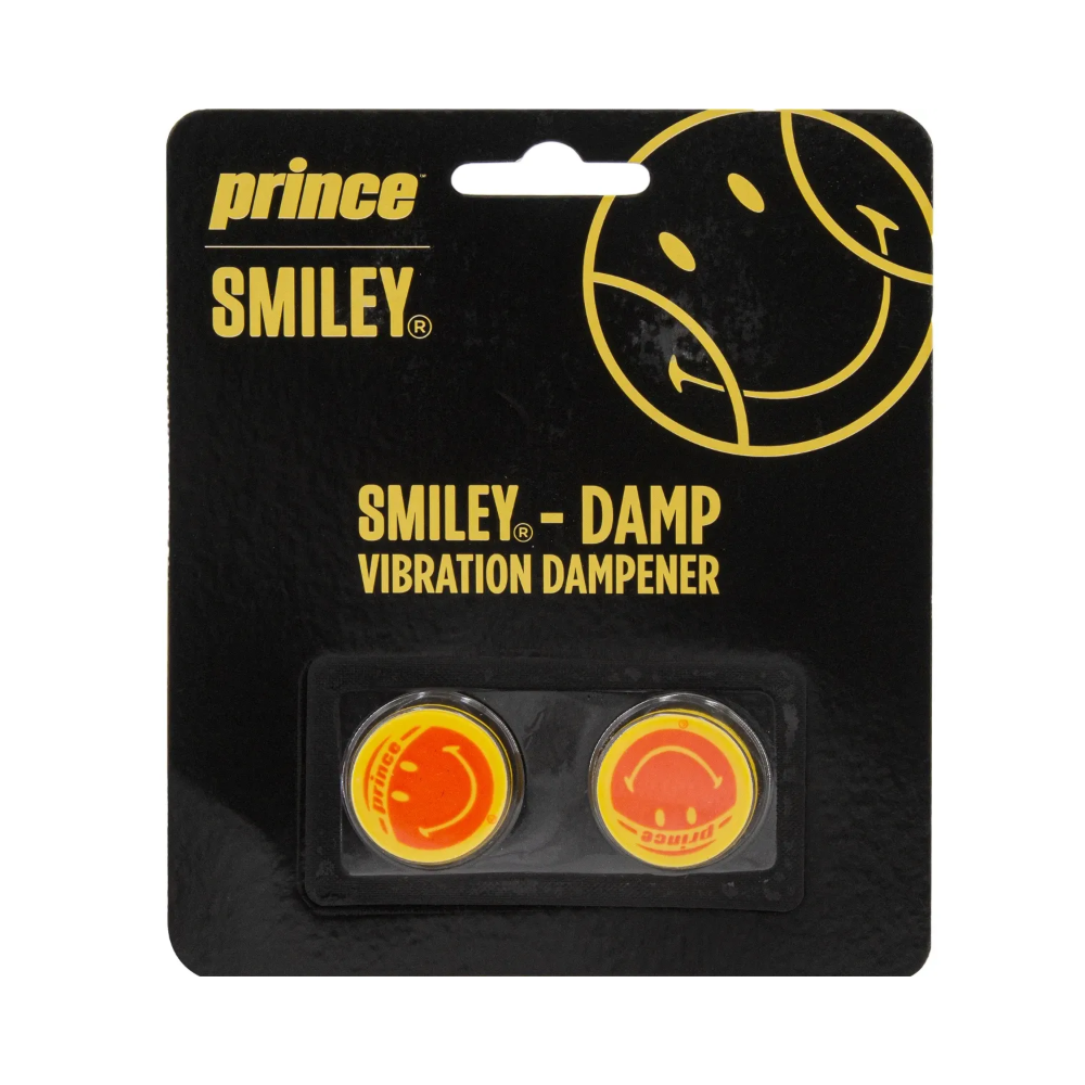 Prince Виброгаситель Prince Smiley Orange 2 шт — теннисная ракетка Аксессуары Prince Виброгаситель Prince Smiley Orange 2 шт