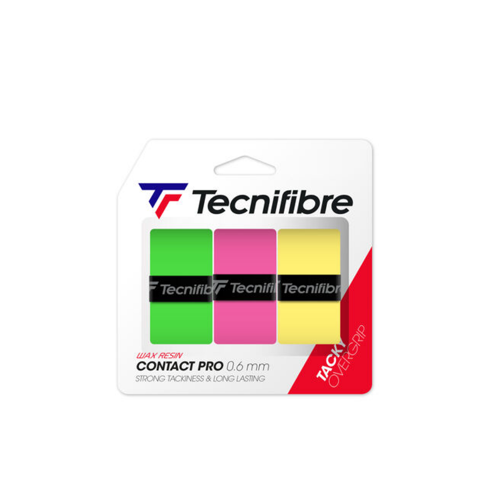 Tecnifibre Намотки Tecnifibre Contact Pro Assorted 3 шт — теннисная ракетка Аксессуары Tecnifibre Намотки Tecnifibre Contact Pro Assorted 3 шт