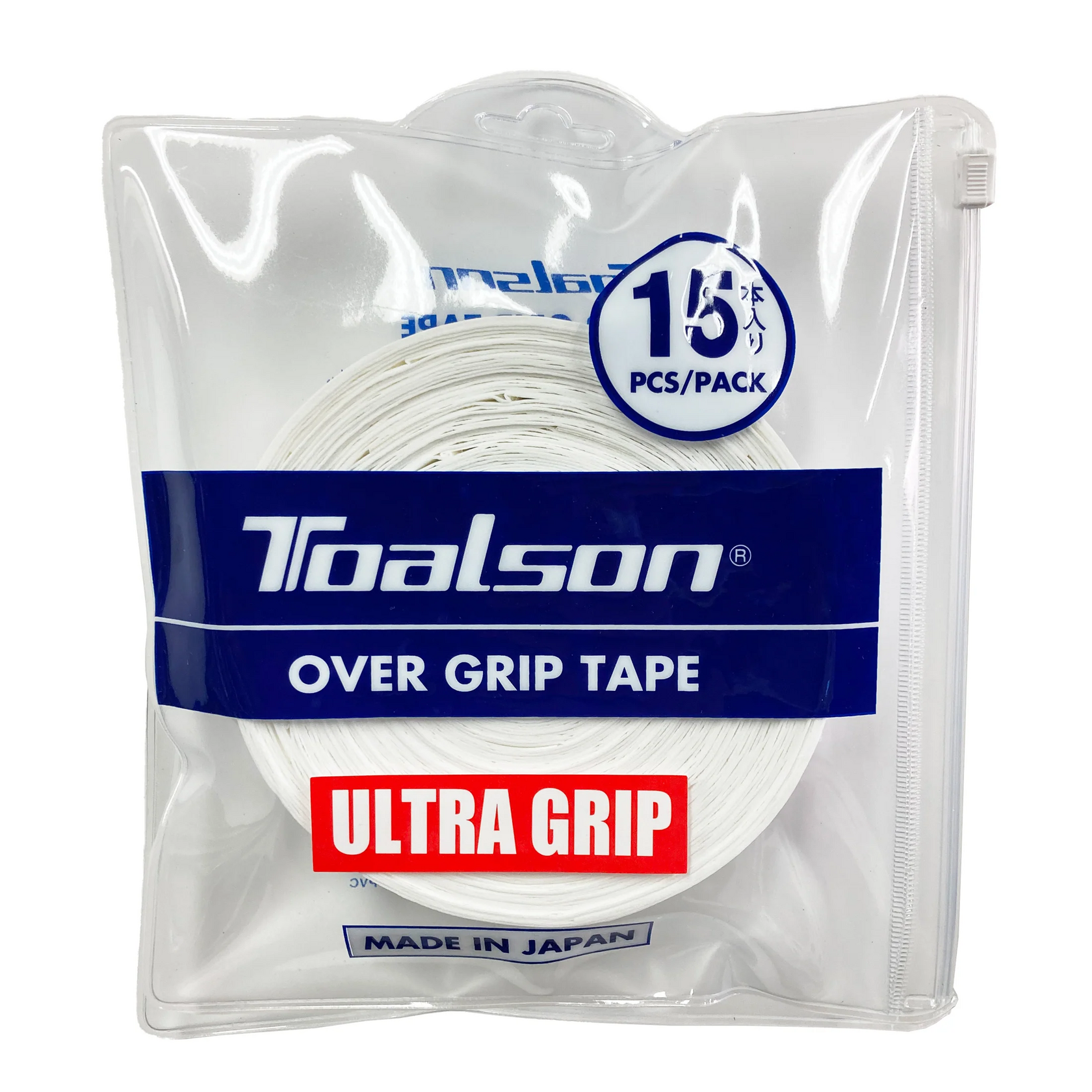 Toalson Намотки Toalson Ultra White 15 шт — теннисная ракетка Аксессуары Toalson Намотки Toalson Ultra White 15 шт