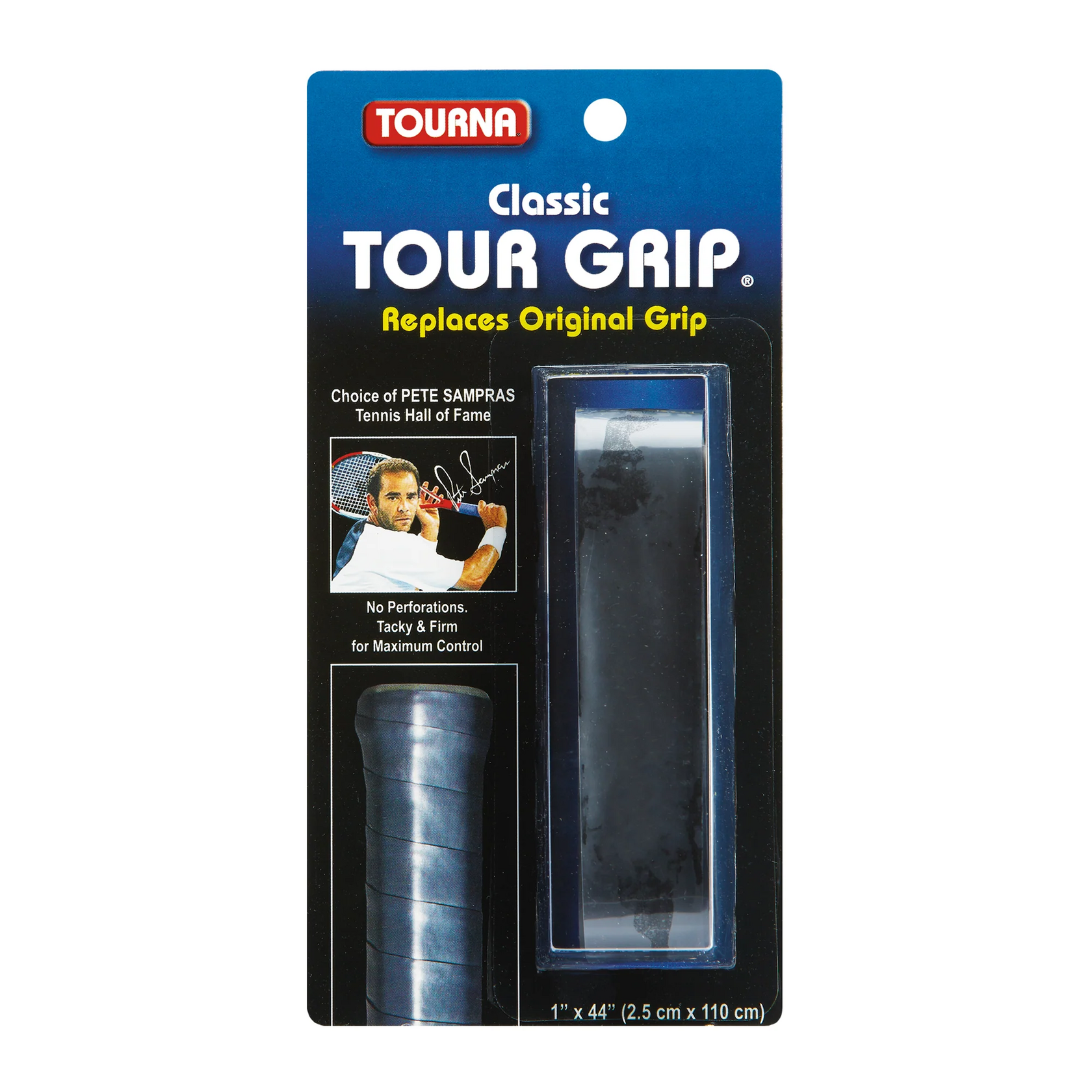 Tourna Грип Tourna Classic Tour Grip Black — теннисная ракетка Аксессуары Tourna Грип Tourna Classic Tour Grip Black