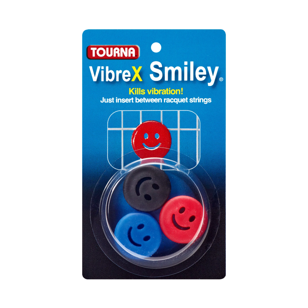 Tourna Виброгаситель Tourna Vibrex Smiley 3 шт — теннисная ракетка Аксессуары Tourna Виброгаситель Tourna Vibrex Smiley 3 шт