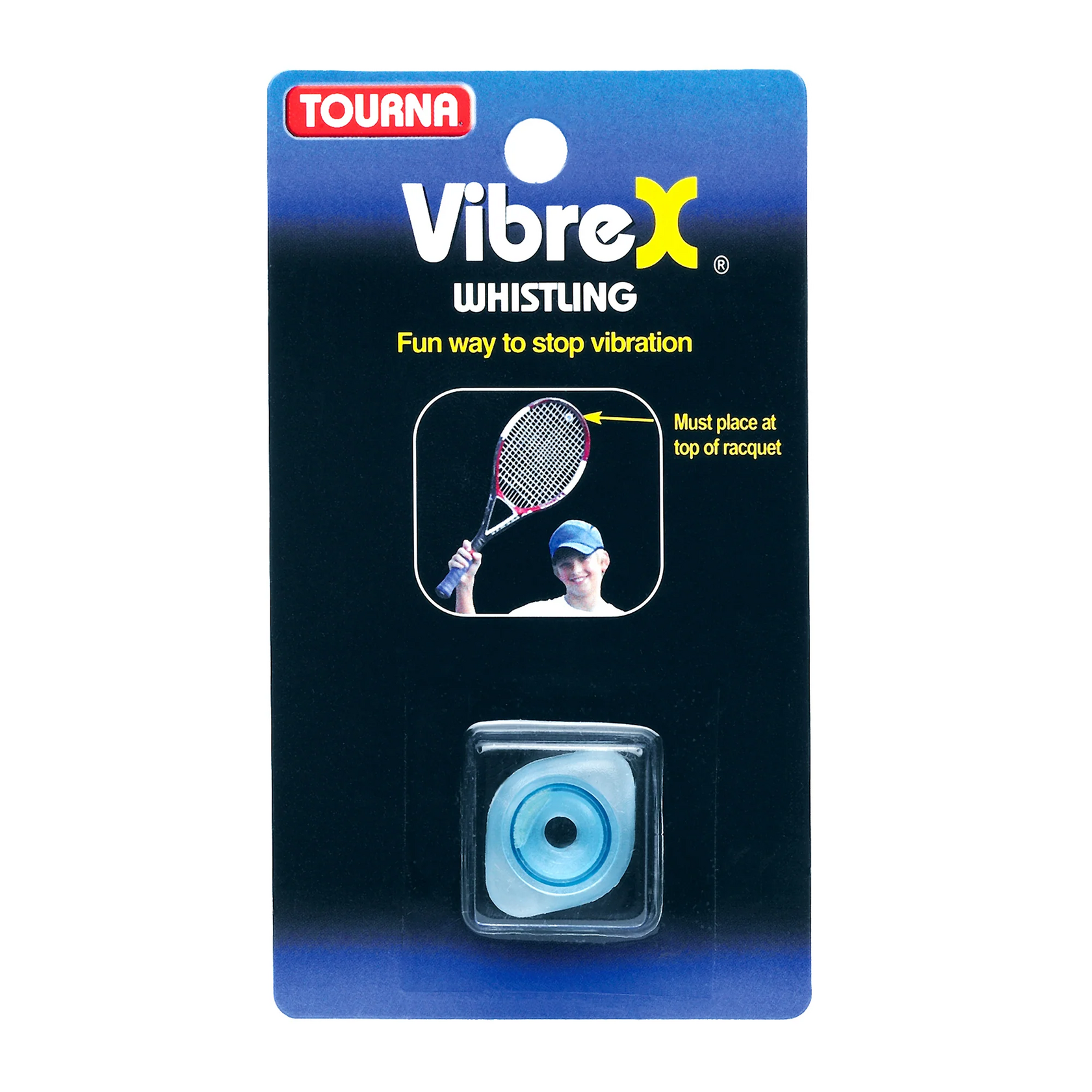 Tourna Виброгаситель Tourna Whistling Vibrex — теннисная ракетка Аксессуары Tourna Виброгаситель Tourna Whistling Vibrex