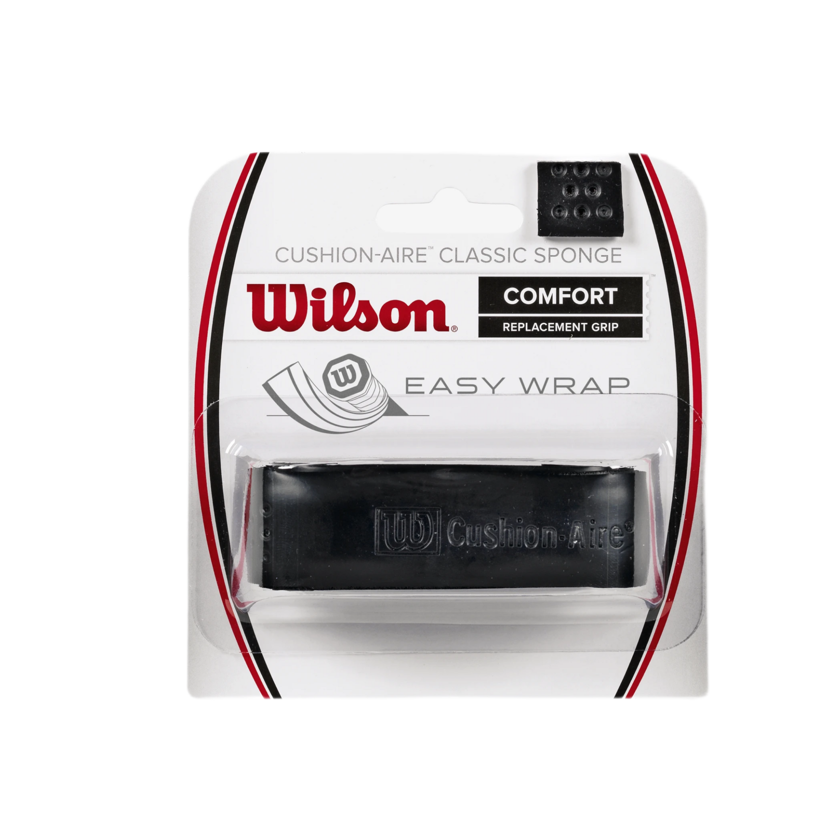 Wilson Грип Wilson Cushion-Aire Classic Sponge Black — теннисная ракетка Аксессуары Wilson Грип Wilson Cushion-Aire Classic Sponge Black