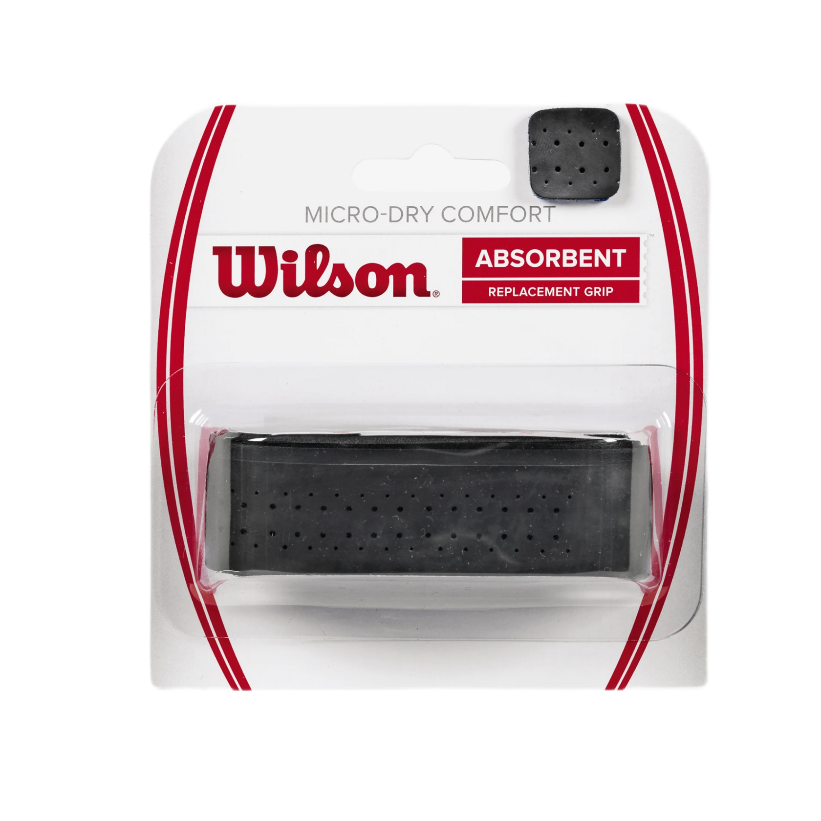 Wilson Грип Wilson Micro-Dry Comfort Black — теннисная ракетка Аксессуары Wilson Грип Wilson Micro-Dry Comfort Black