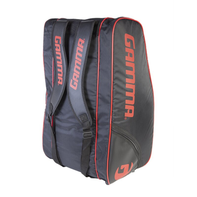 Gamma 15-Tour Bag Black/Red — теннисная ракетка Сумки и чехлы Gamma 15-Tour Bag Black/Red