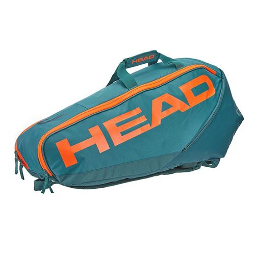 Head Pro M Dark Cyan/Fluo Orange​ — теннисная сумка, фото товара