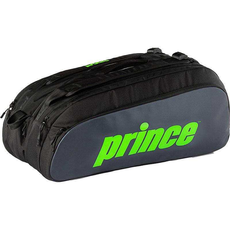 Prince Tour 3 Comp Black/Green — теннисная сумка, фото товара
