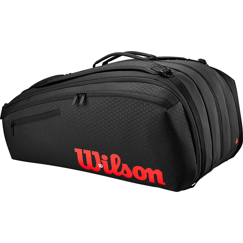 Wilson Clash V3 Super Tour 15PK Black/Infrared — теннисная сумка, фото товара