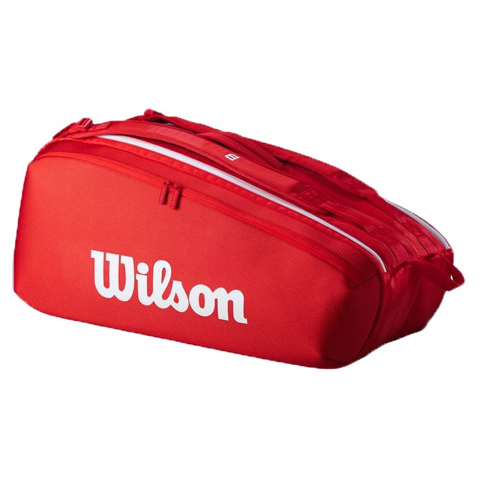 Wilson Super Tour 9PK Red — теннисная сумка, фото товара