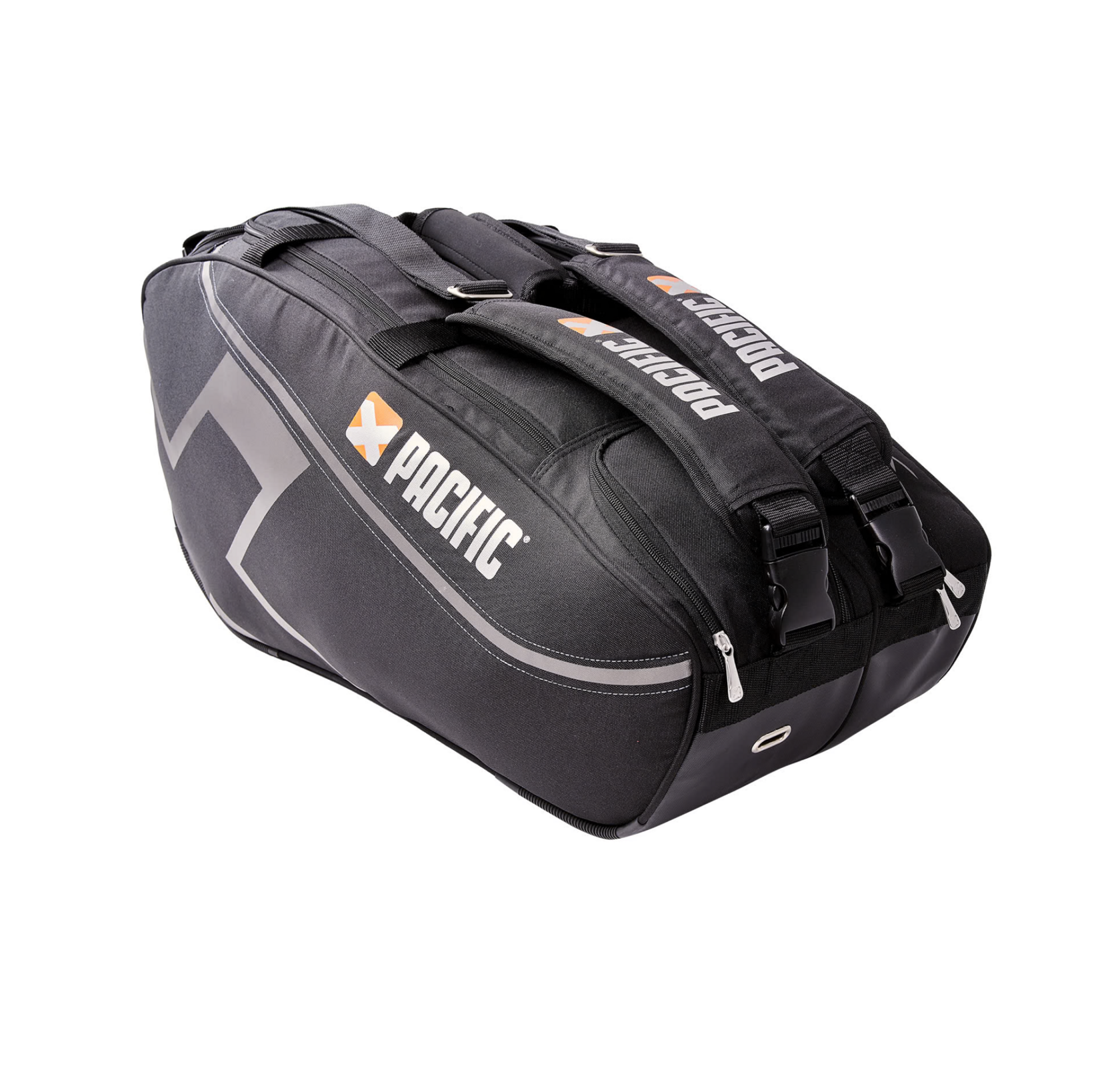 Pacific X Tour Line Racket Bag XL Black/Chrome — теннисная ракетка Pacific X Tour Line Racket Bag XL Black/Chrome — теннисная сумка, фото товара