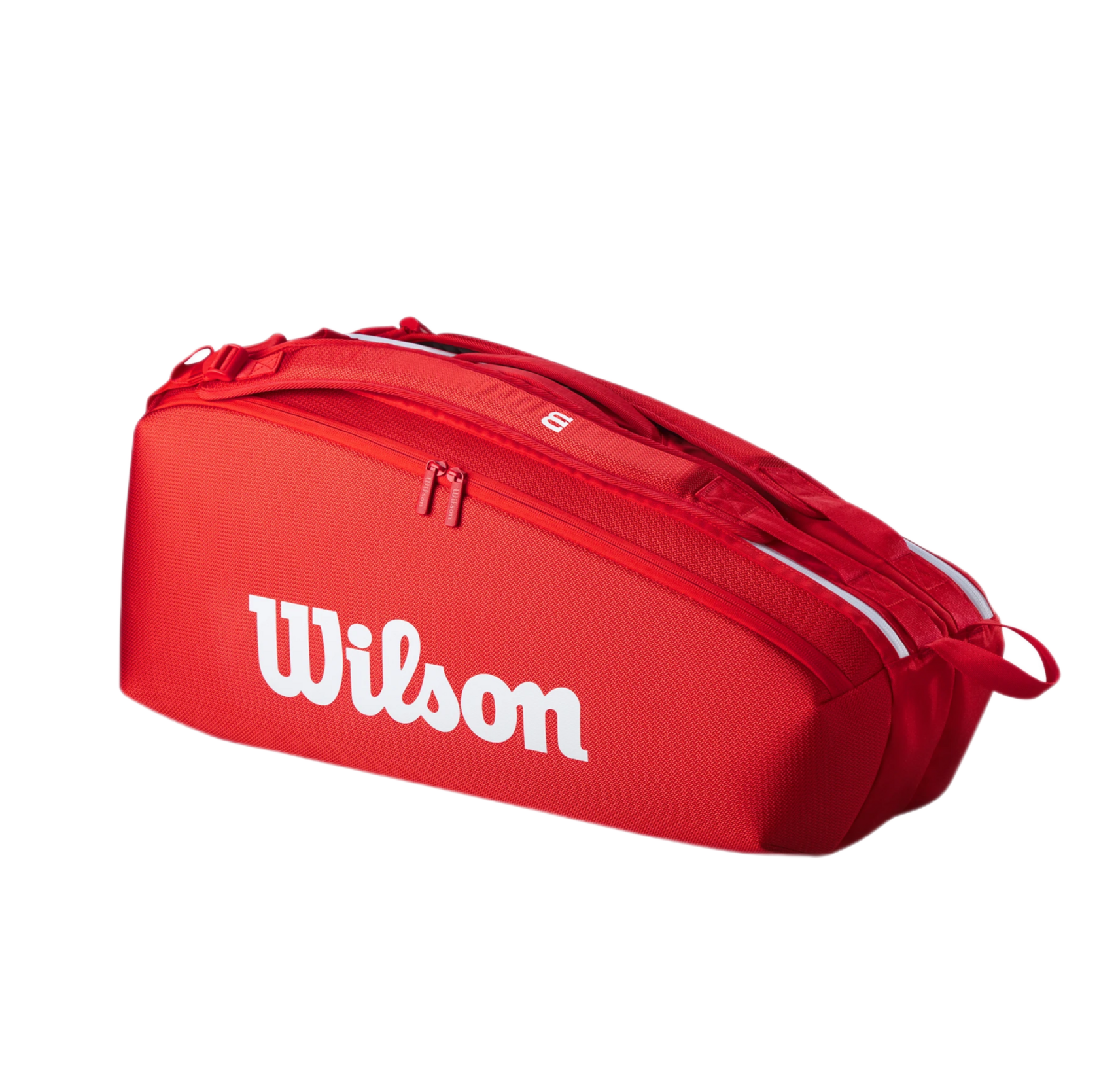 Wilson Super Tour Red 6PK 2025 — теннисная ракетка Wilson Super Tour Red 6PK 2025 — теннисная сумка, фото товара