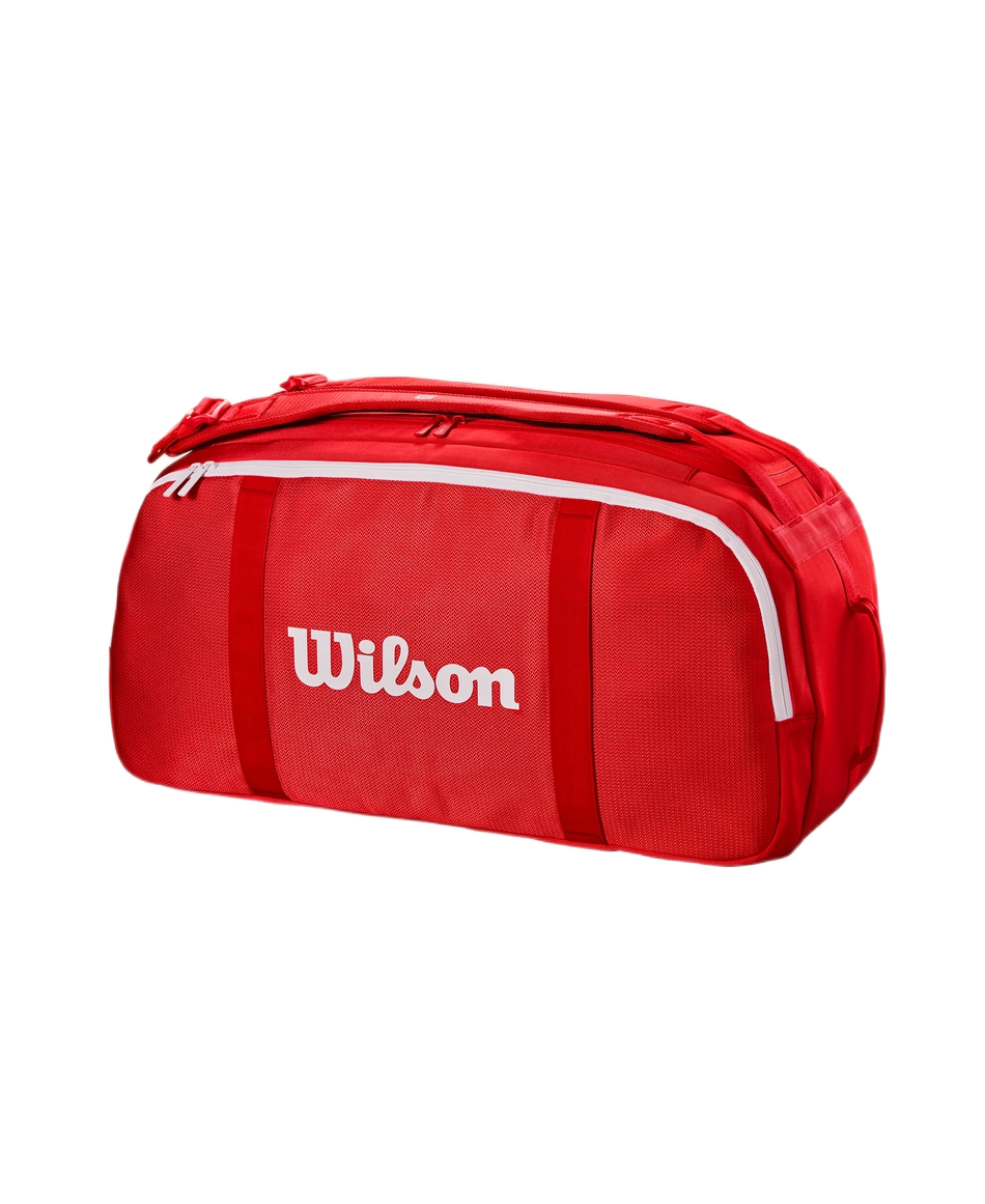 Wilson Super Tour Red Coaches Duffel 2025 — теннисная ракетка Wilson Super Tour Red Coaches Duffel 2025 — теннисная сумка, фото товара
