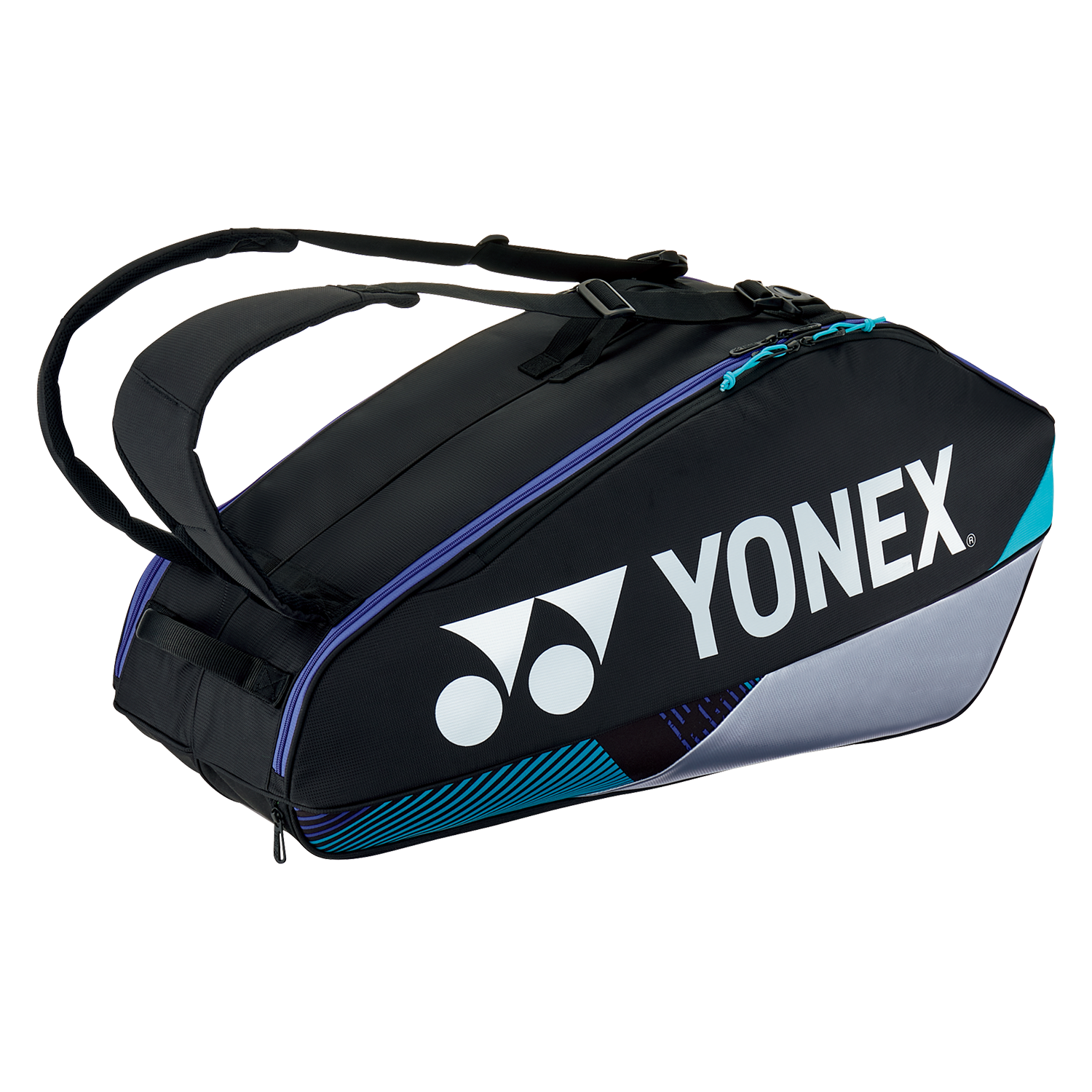 Yonex Pro Racquet Bag Black/Silver 6PCS — теннисная ракетка Yonex Pro Racquet Bag Black/Silver 6PCS — теннисная сумка, фото товара