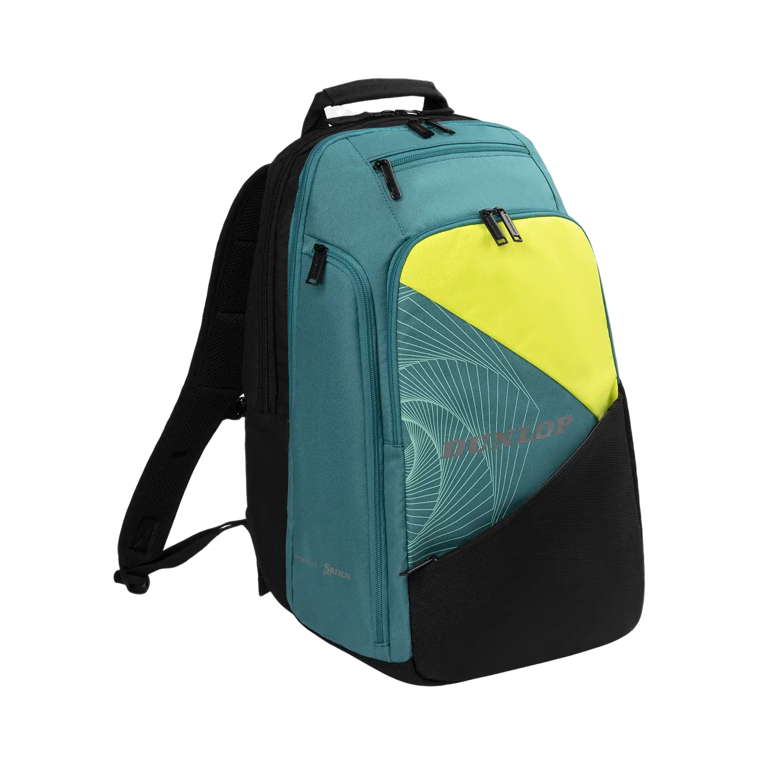 Dunlop SX Club 30L Teal/Black/Yellow — теннисная ракетка Dunlop SX Club 30L Teal/Black/Yellow — теннисная сумка, фото товара