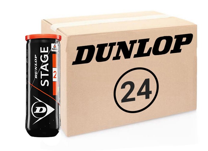 Dunlop Stage 2 72 мяча купить — теннисные мячи, фото товара