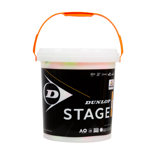 Dunlop Stage 2 Orange 60 мячей — теннисные мячи, фото товара
