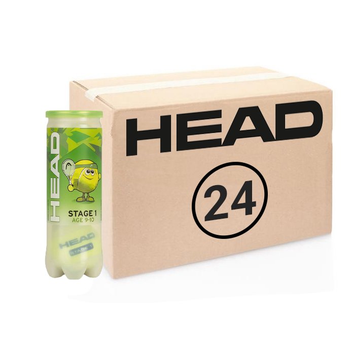 Head Stage 1 Green 72 мяча (24 x 3) — теннисные мячи, фото товара