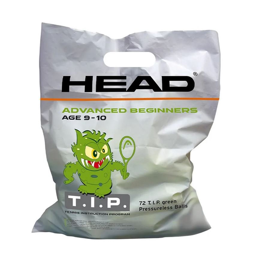 Head T.I.P Green 72 — теннисные мячи, фото товара