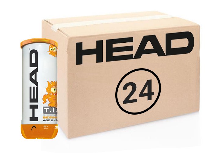 Head T.I.P Orange 72 мяча (24 x 3) — теннисные мячи, фото товара